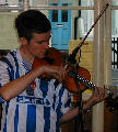 Jamie Parkes on violin