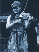 Fluff on Violin