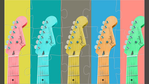 Guitars Jigsaw