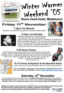 Midwinter Warmer Festival Poster