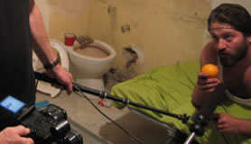 Still from The Orange Thief