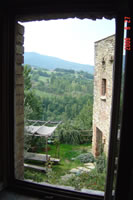 Monestevole window view