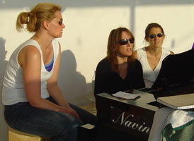 Jane Walker, Lizanne Evely, Jen Clapp