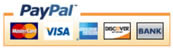 Paypal and All Major Credit Cards