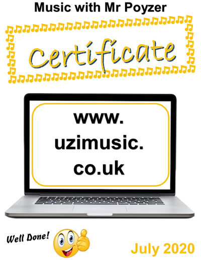 July 2020 certificate